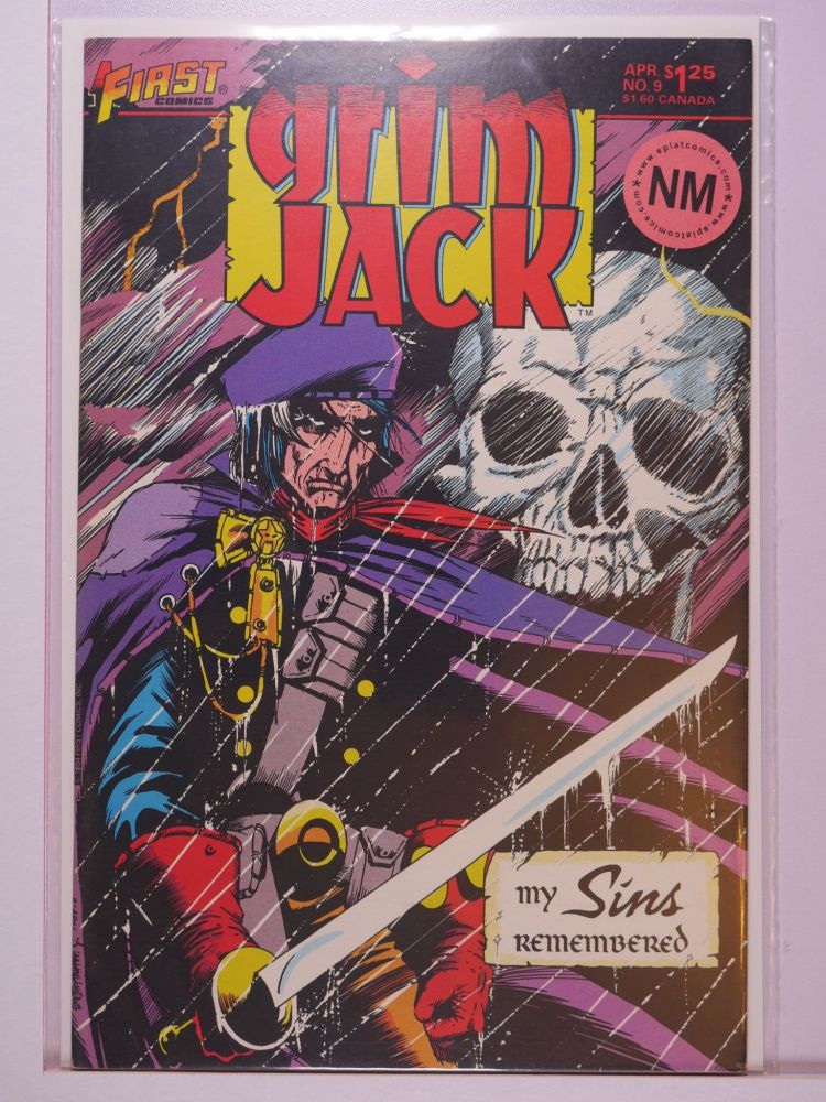 GRIM JACK (1984) Volume 1: # 0009 NM