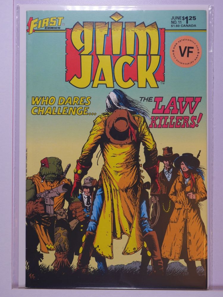 GRIM JACK (1984) Volume 1: # 0011 VF