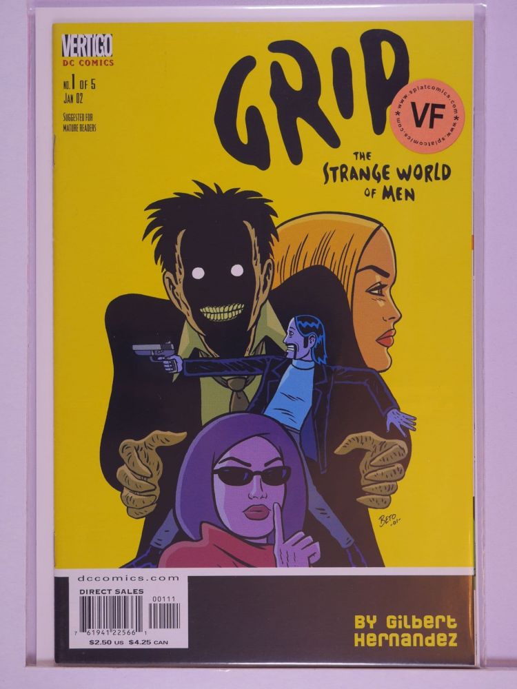 GRIP (2002) Volume 1: # 0001 VF