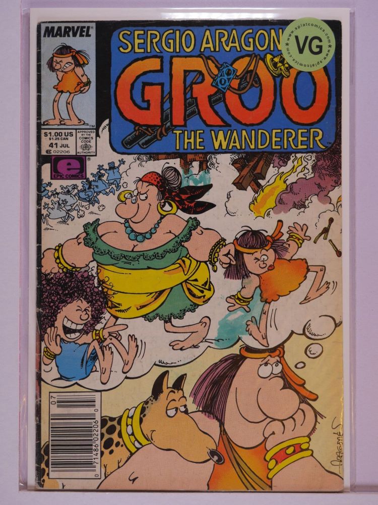 GROO THE WANDERER (1985) Volume 2: # 0041 VG