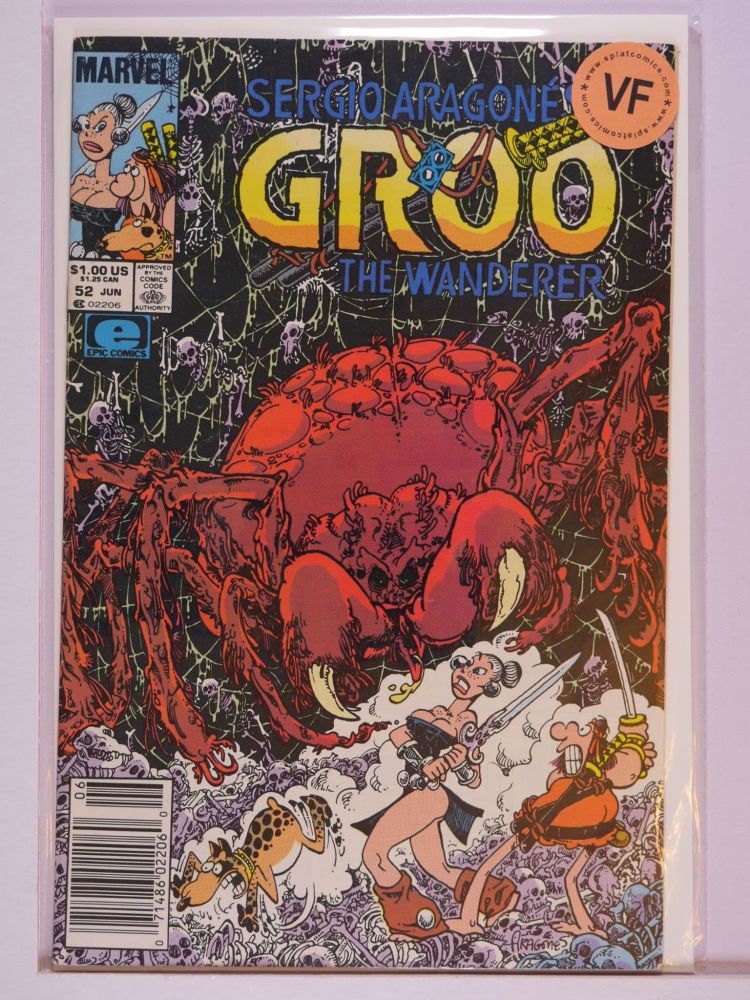 GROO THE WANDERER (1985) Volume 2: # 0052 VF