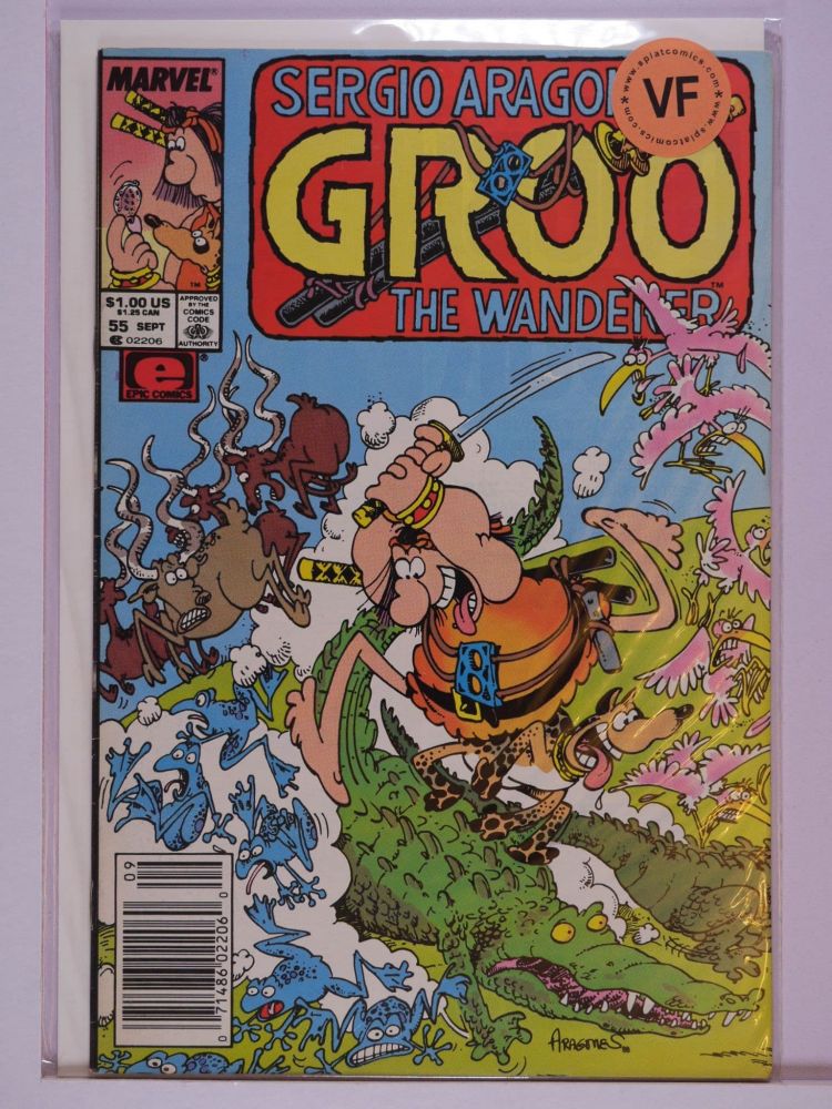 GROO THE WANDERER (1985) Volume 2: # 0055 VF