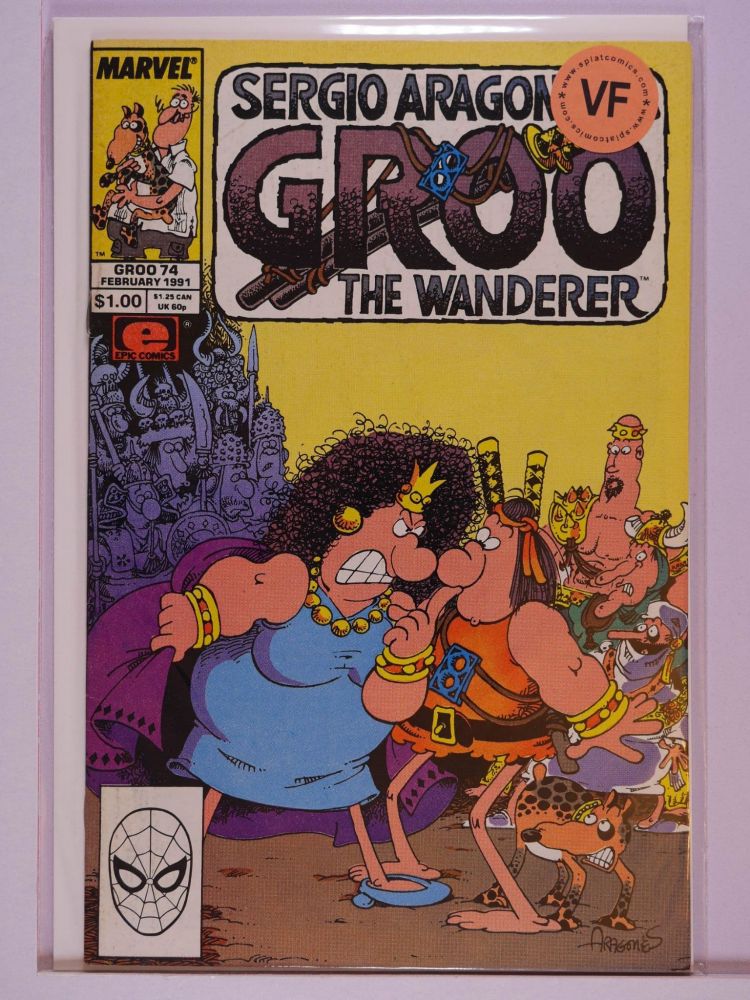GROO THE WANDERER (1985) Volume 2: # 0074 VF