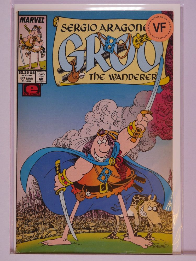 GROO THE WANDERER (1985) Volume 2: # 0087 VF