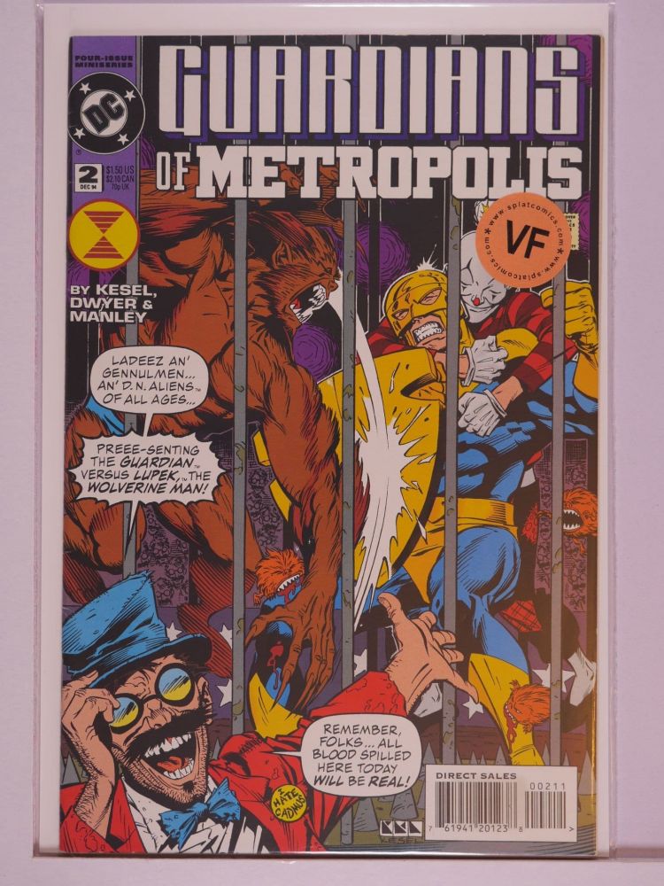GUARDIANS OF METROPOLIS (1994) Volume 1: # 0002 VF