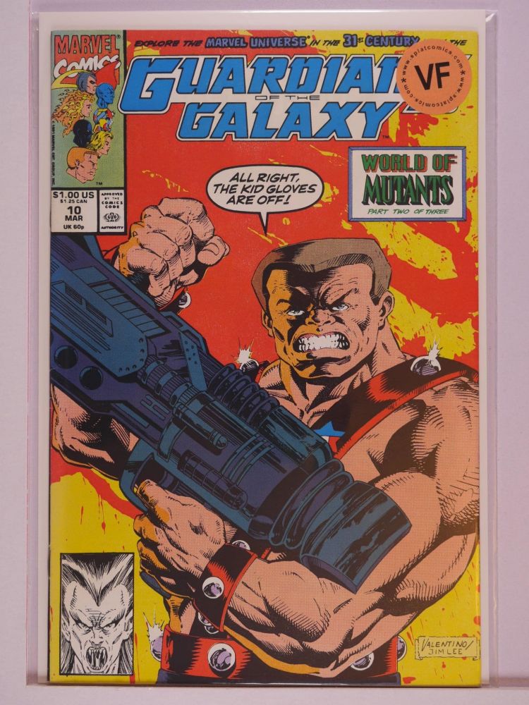 GUARDIANS OF THE GALAXY (1990) Volume 1: # 0010 VF