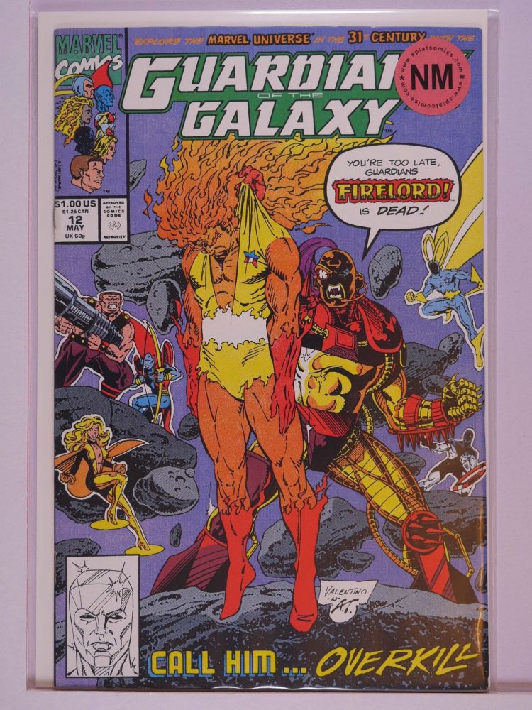 GUARDIANS OF THE GALAXY (1990) Volume 1: # 0012 NM