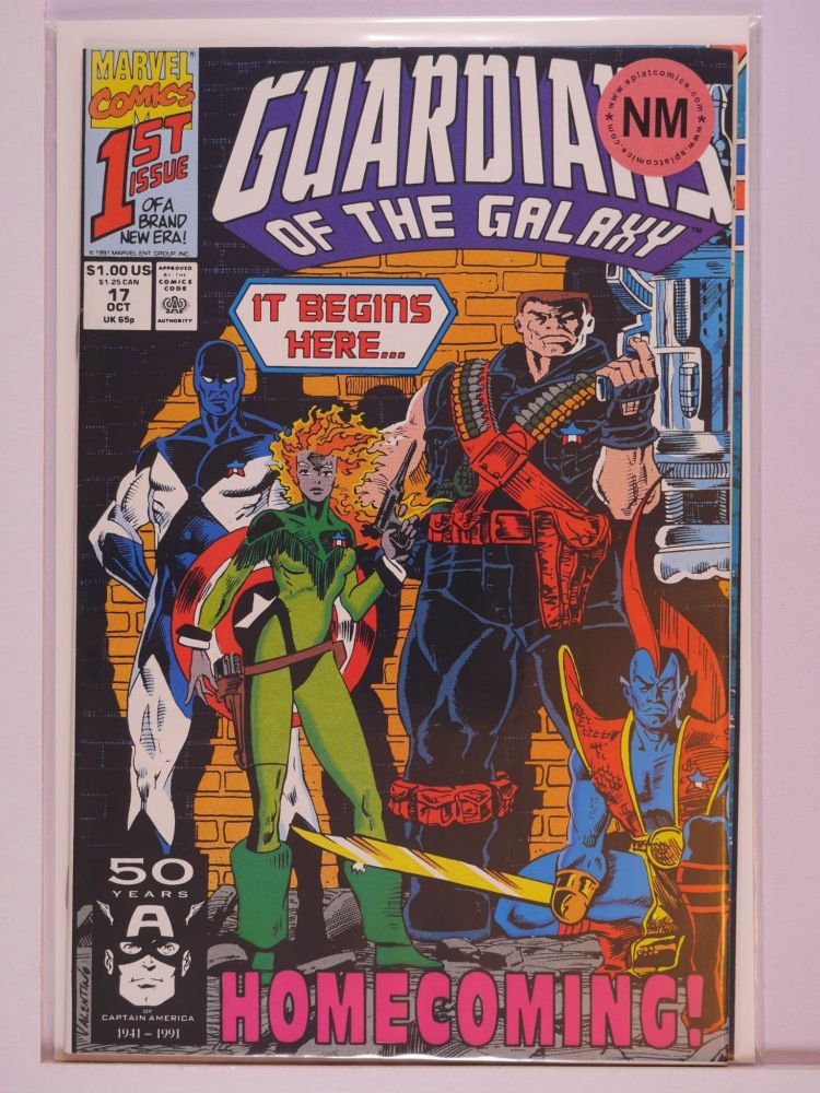 GUARDIANS OF THE GALAXY (1990) Volume 1: # 0017 NM
