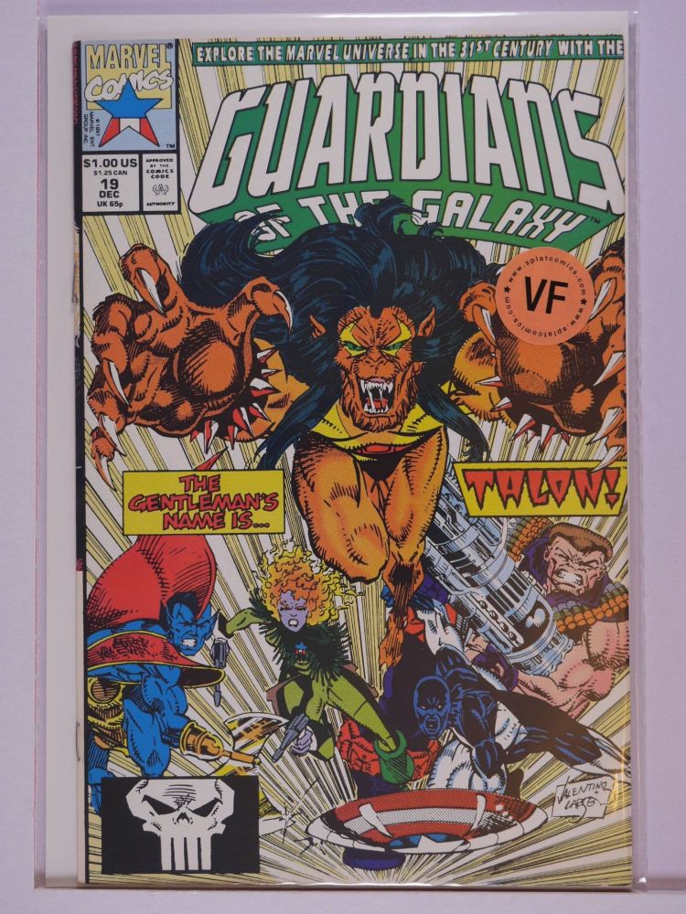 GUARDIANS OF THE GALAXY (1990) Volume 1: # 0019 VF