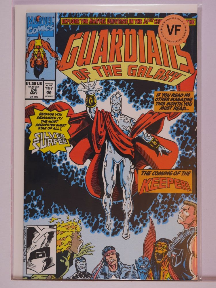 GUARDIANS OF THE GALAXY (1990) Volume 1: # 0024 VF