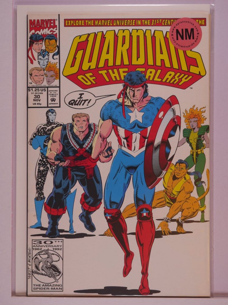 GUARDIANS OF THE GALAXY (1990) Volume 1: # 0030 NM