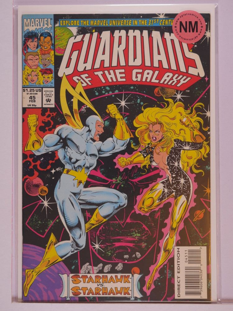 GUARDIANS OF THE GALAXY (1990) Volume 1: # 0045 NM