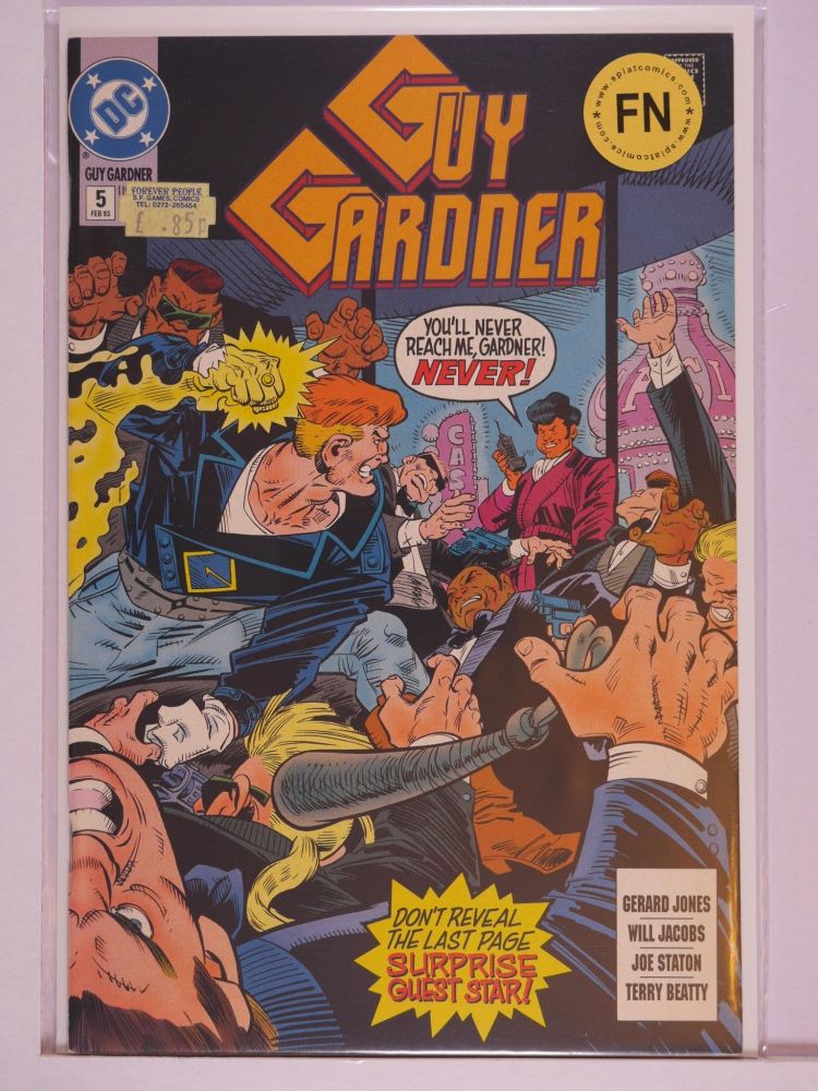 GUY GARDNER / GUY GARDNER WARRIOR (1992) Volume 1: # 0005 FN