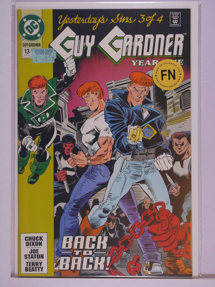 GUY GARDNER / GUY GARDNER WARRIOR (1992) Volume 1: # 0013 FN