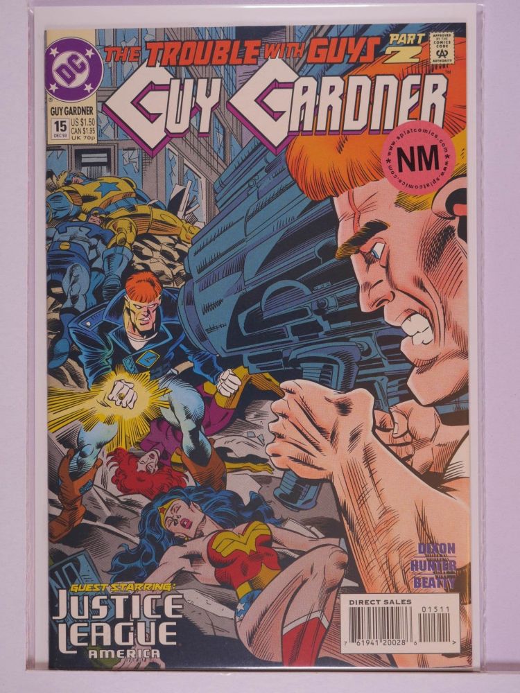 GUY GARDNER / GUY GARDNER WARRIOR (1992) Volume 1: # 0015 NM