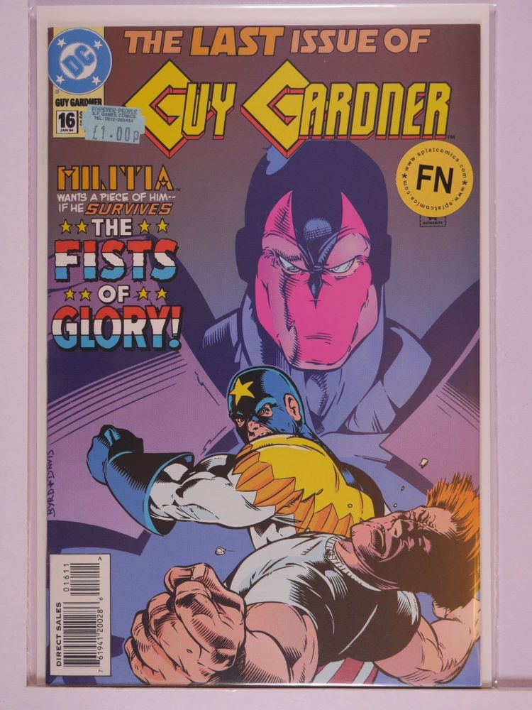GUY GARDNER / GUY GARDNER WARRIOR (1992) Volume 1: # 0016 FN