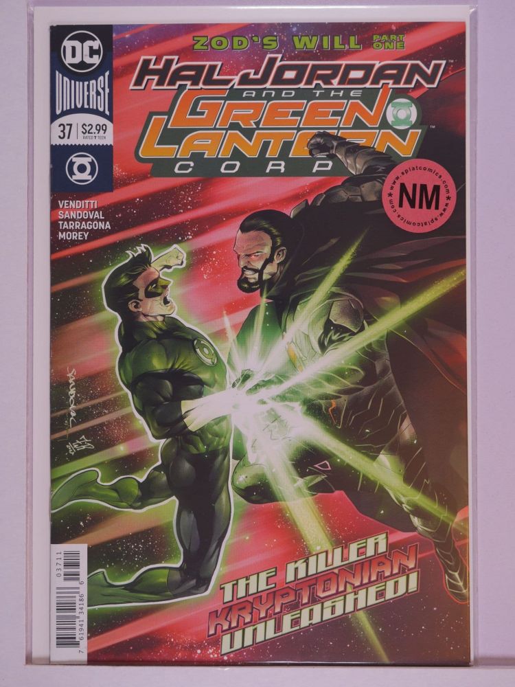 HAL JORDAN AND THE GREEN LANTERN CORPS (2016) Volume 1: # 0037 NM