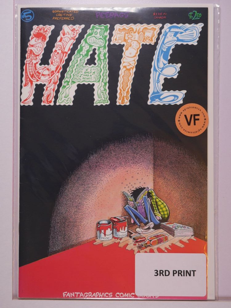 HATE (1990) Volume 1: # 0005 VF 3RD PRINT VARIANT