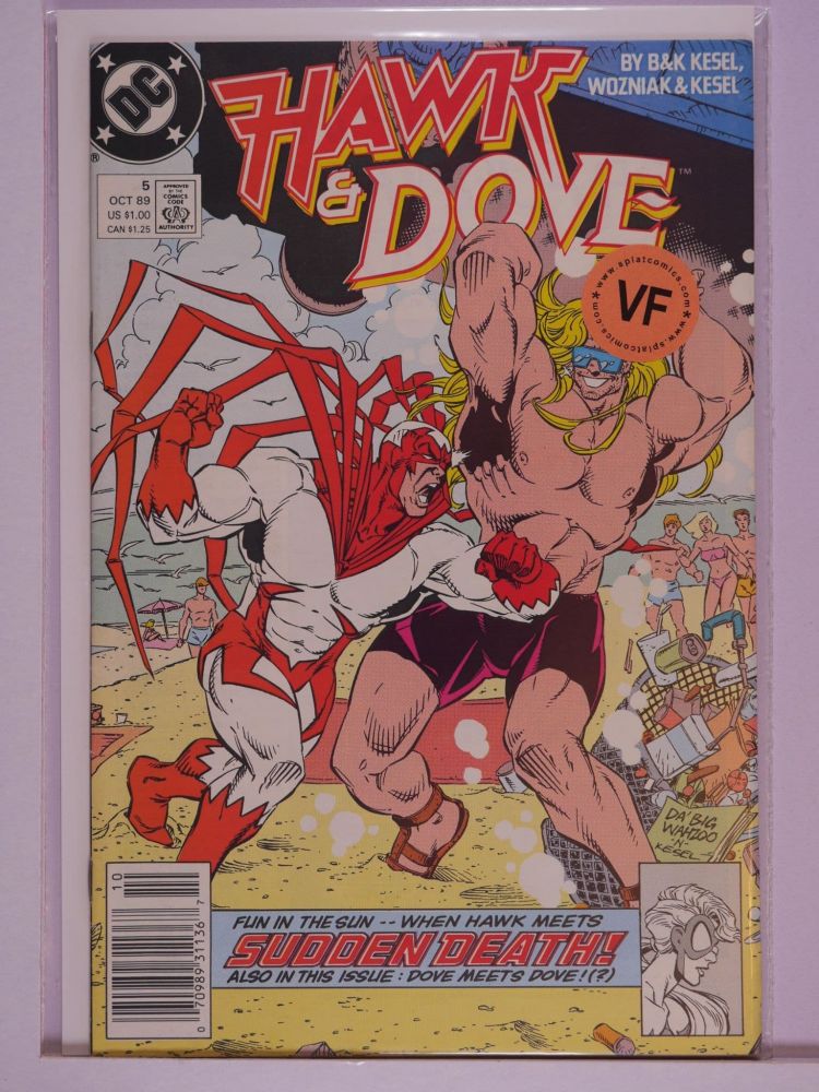 HAWK AND DOVE (1989) Volume 3: # 0005 VF