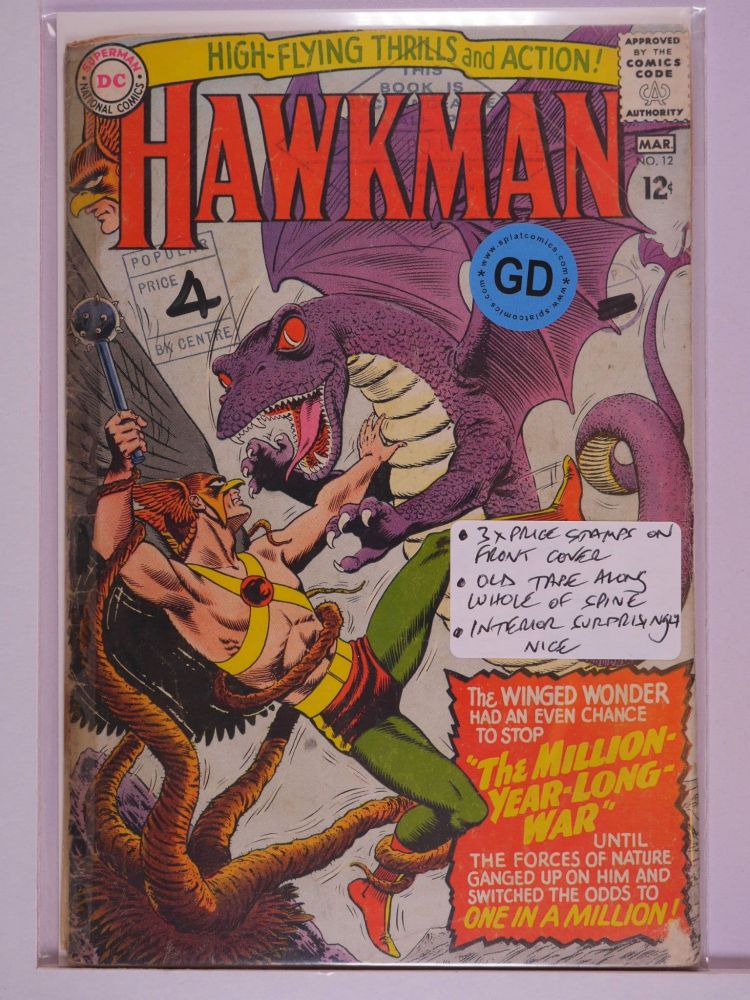 HAWKMAN (1964) Volume 1: # 0012 GD