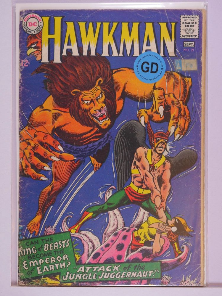 HAWKMAN (1964) Volume 1: # 0021 GD