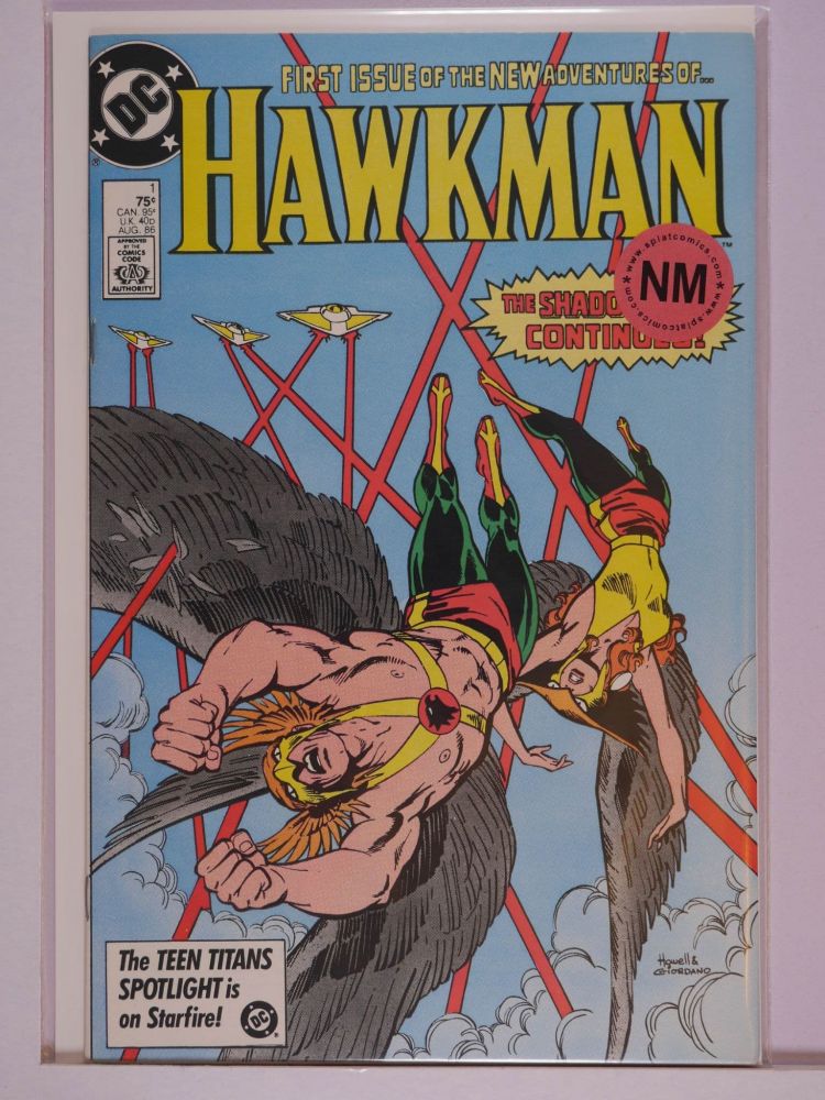 HAWKMAN (1986) Volume 2: # 0001 NM