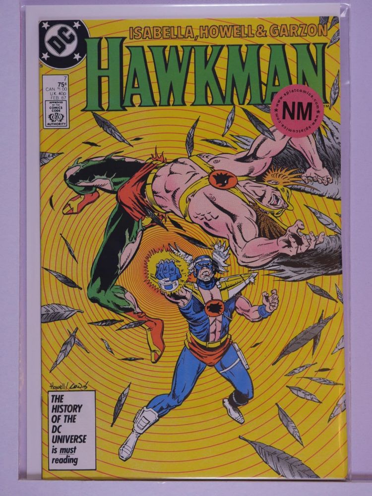 HAWKMAN (1986) Volume 2: # 0007 NM