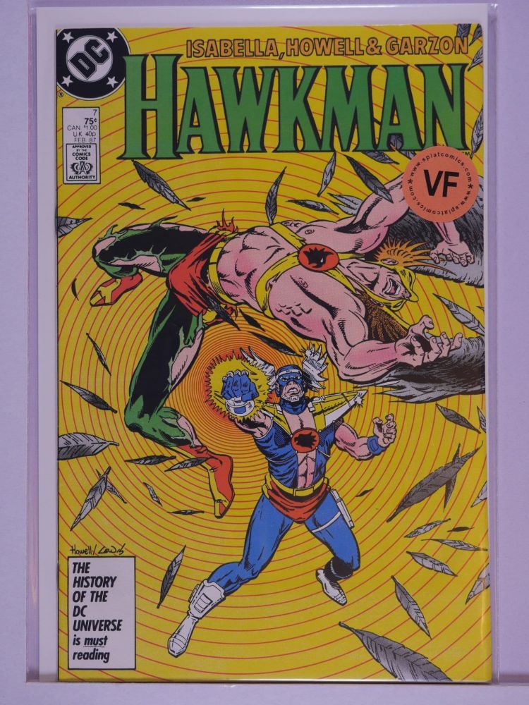 HAWKMAN (1986) Volume 2: # 0007 VF