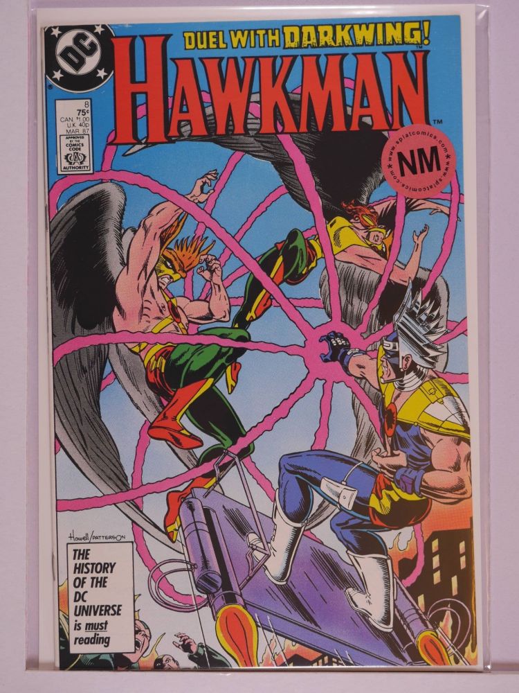 HAWKMAN (1986) Volume 2: # 0008 NM