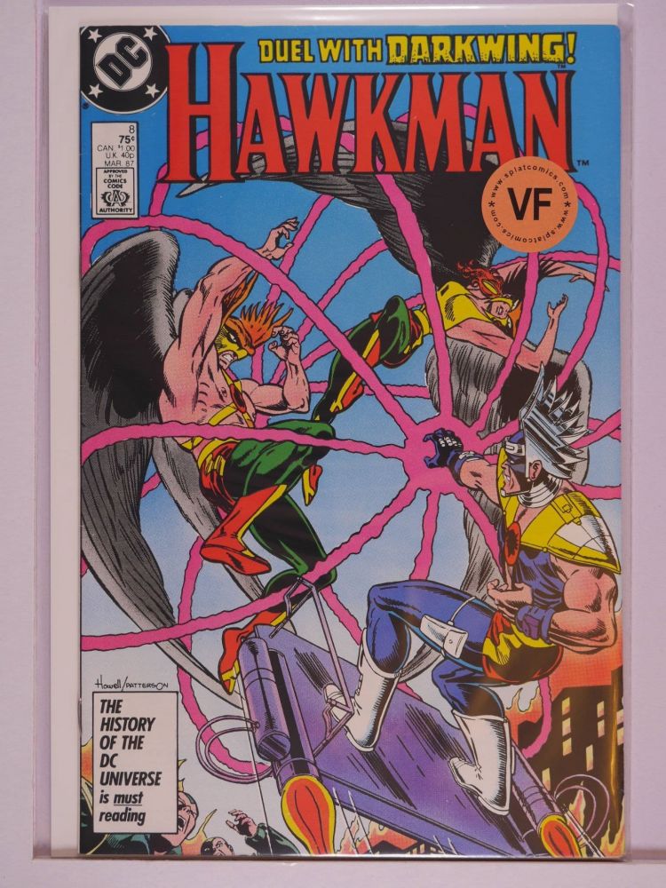 HAWKMAN (1986) Volume 2: # 0008 VF