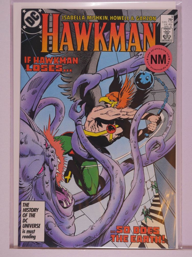 HAWKMAN (1986) Volume 2: # 0009 NM