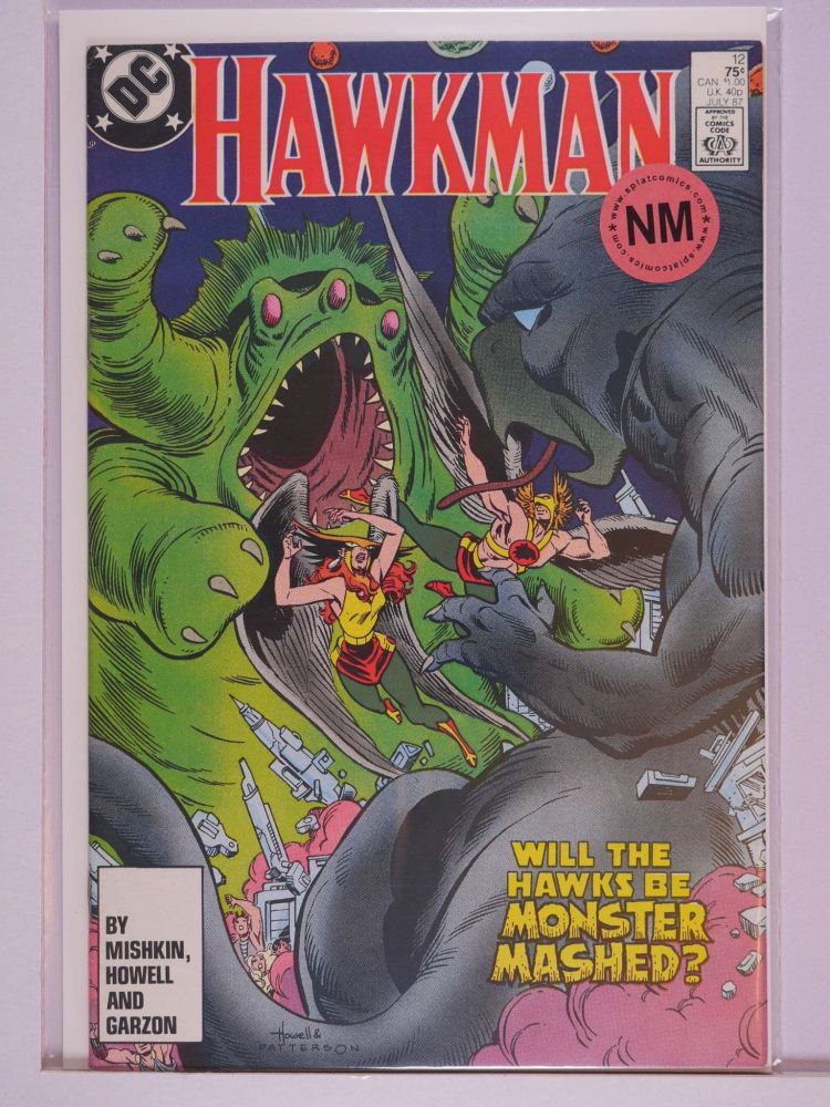 HAWKMAN (1986) Volume 2: # 0012 NM