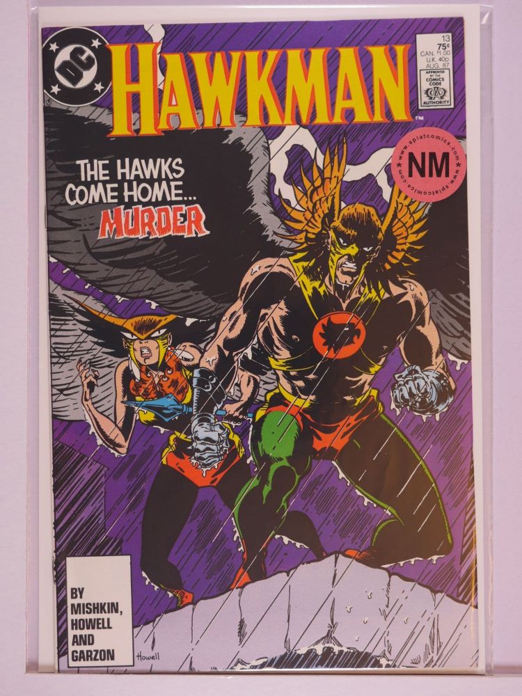 HAWKMAN (1986) Volume 2: # 0013 NM