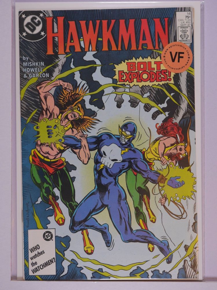 HAWKMAN (1986) Volume 2: # 0014 VF
