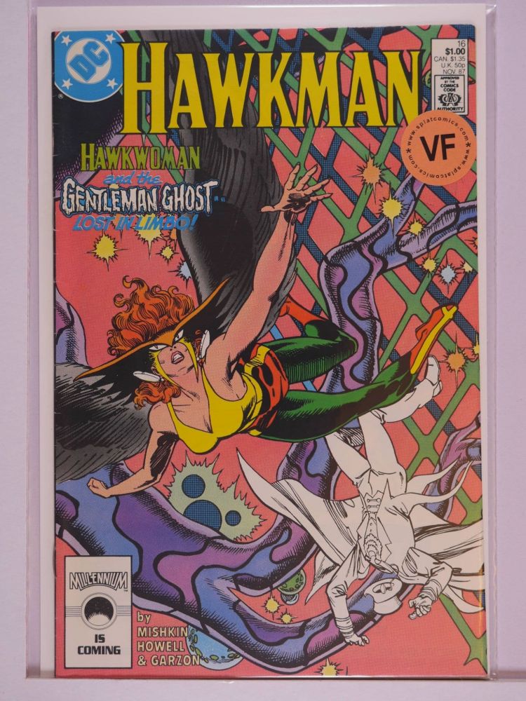 HAWKMAN (1986) Volume 2: # 0016 VF