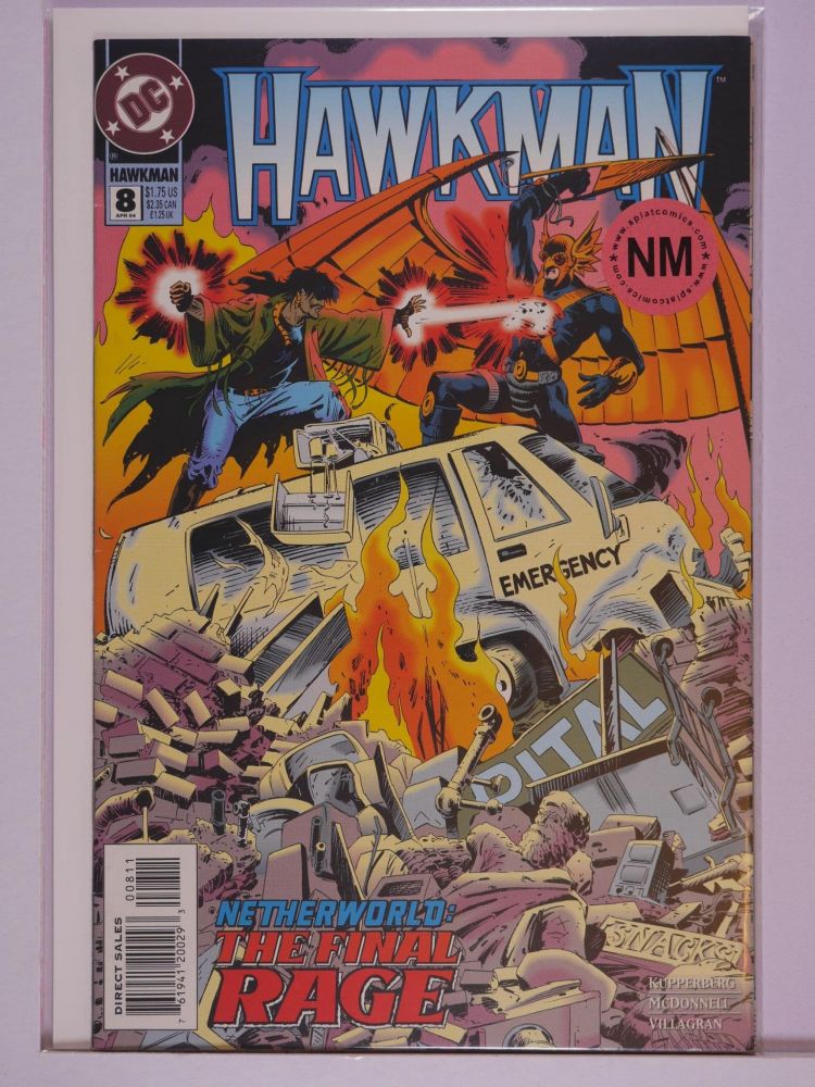 HAWKMAN (1993) Volume 4: # 0008 NM