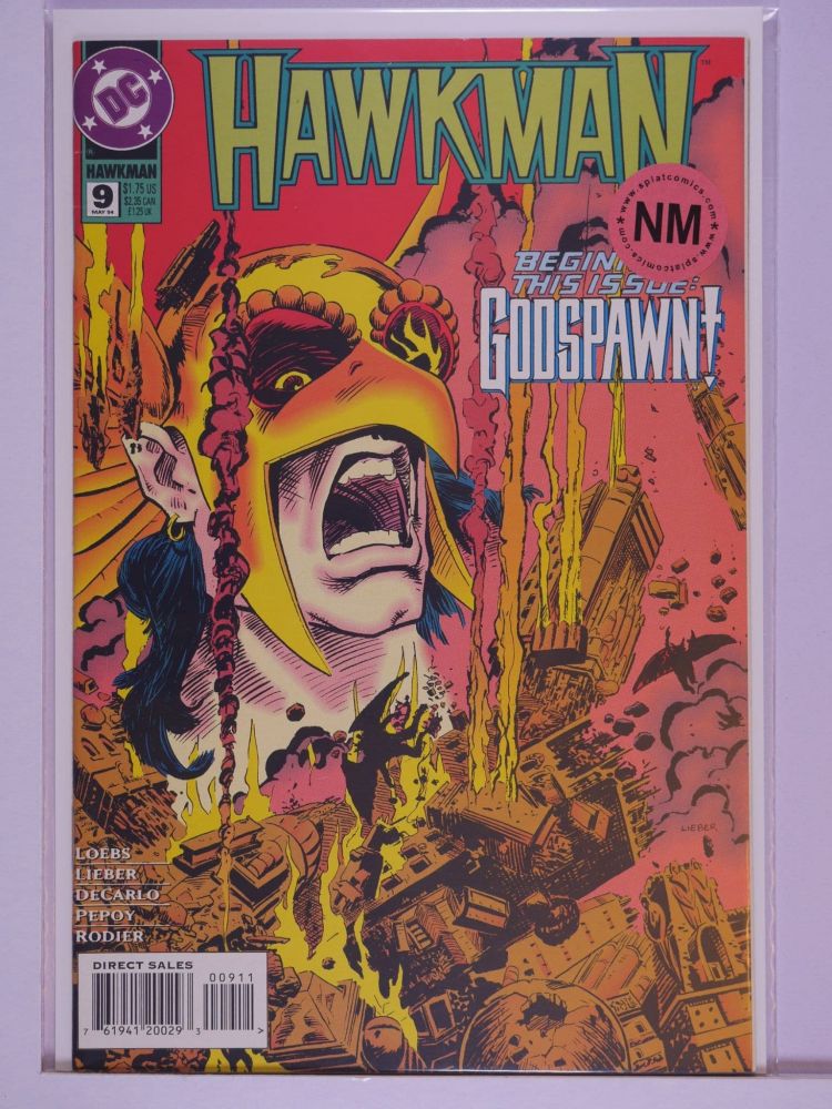 HAWKMAN (1993) Volume 4: # 0009 NM