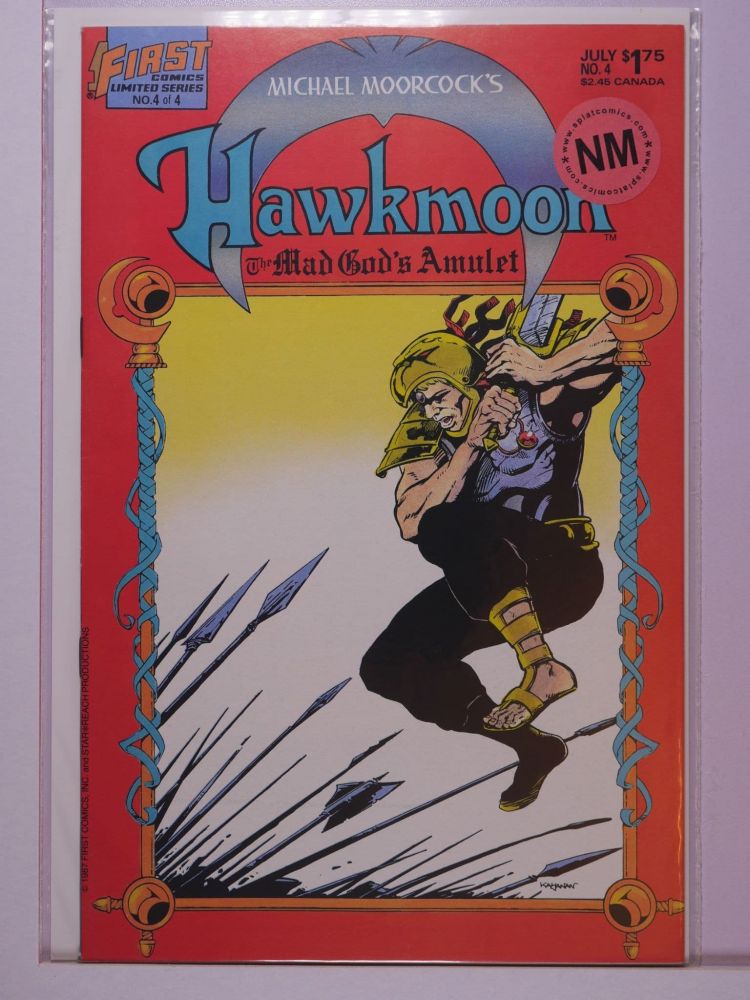 HAWKMOON THE MAD GODS AMULET (1987) Volume 1: # 0004 NM