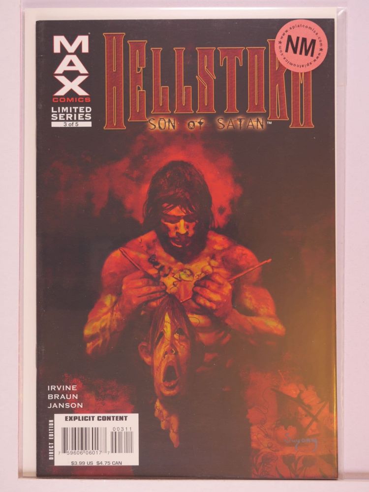 HELLSTORM SON OF SATAN (2006) Volume 1: # 0003 NM