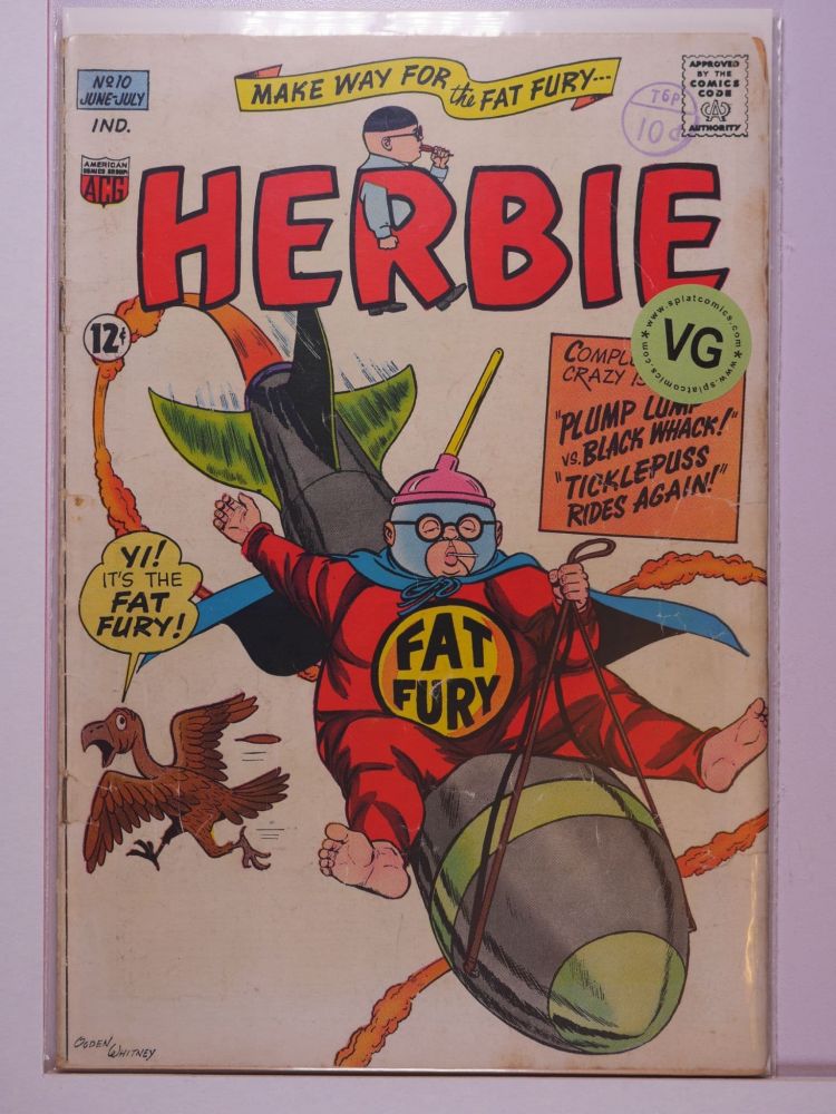 HERBIE (1964) Volume 1: # 0010 VG