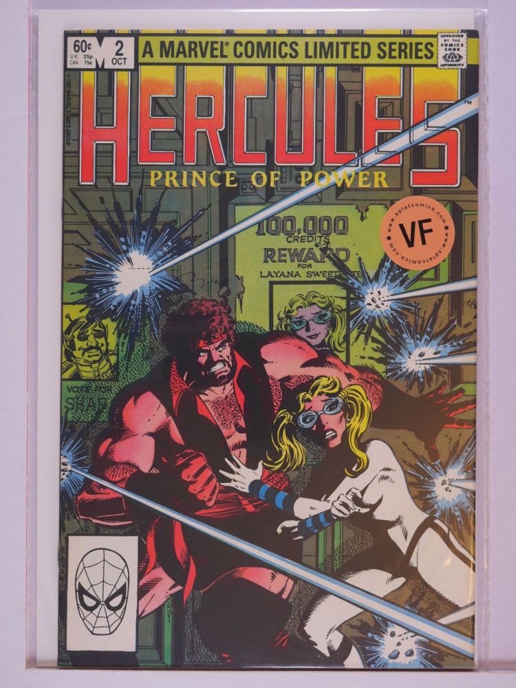 HERCULES PRINCE OF POWER (1982) Volume 1: # 0002 VF