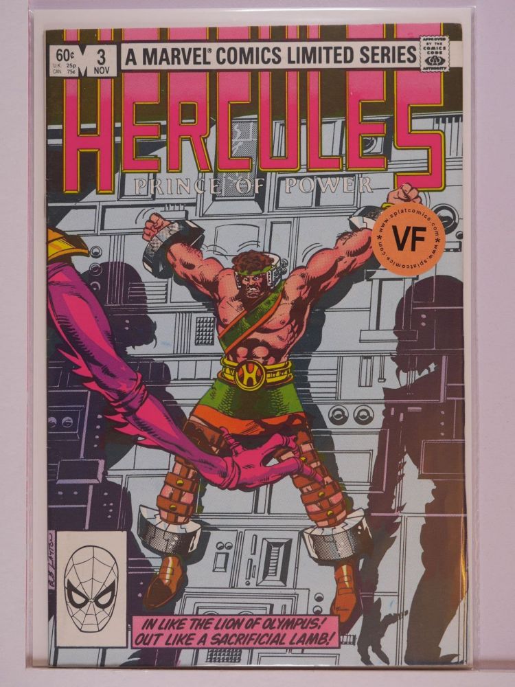 HERCULES PRINCE OF POWER (1982) Volume 1: # 0003 VF