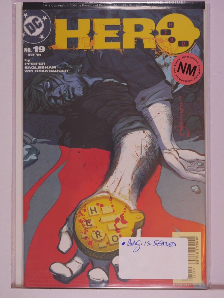 HERO (2003) Volume 1: # 0019 NM BAGGED AND SEALED VARIANT