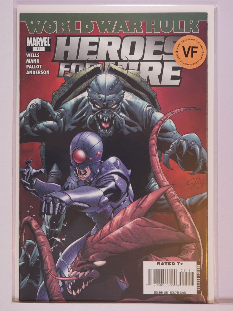 HEROES FOR HIRE (2006) Volume 2: # 0011 VF