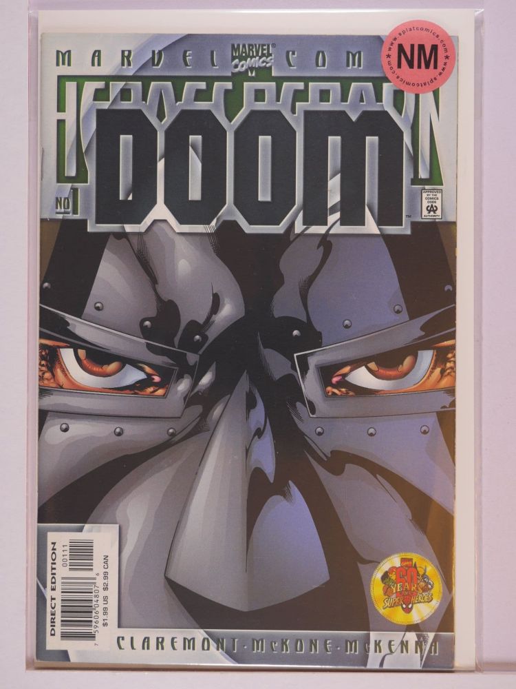 HEROES REBORN (2000) Volume 1: # 0001 NM DOOM