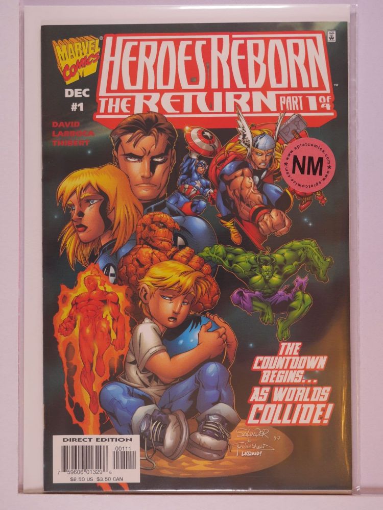 HEROES REBORN THE RETURN (1997) Volume 1: # 0001 NM