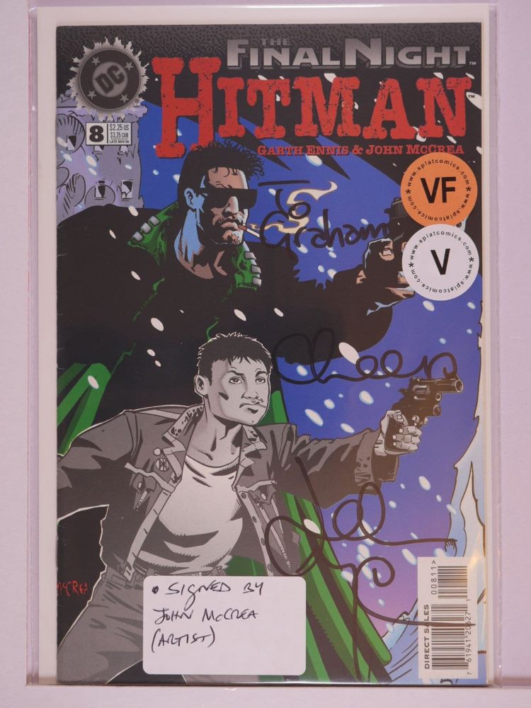 HITMAN (1996) Volume 1: # 0008 VF SIGNED BY JOHN MCCREA