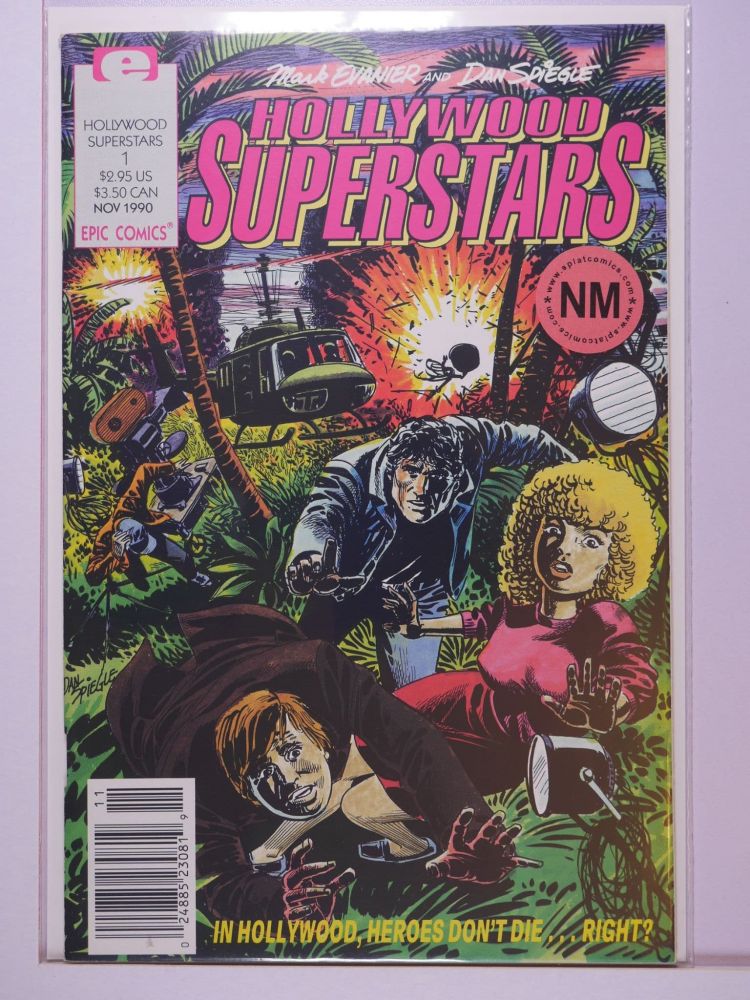 HOLLYWOOD SUPERSTARS (1990) Volume 1: # 0001 NM