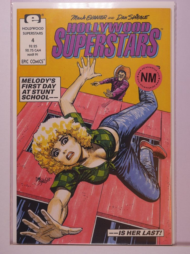 HOLLYWOOD SUPERSTARS (1990) Volume 1: # 0004 NM