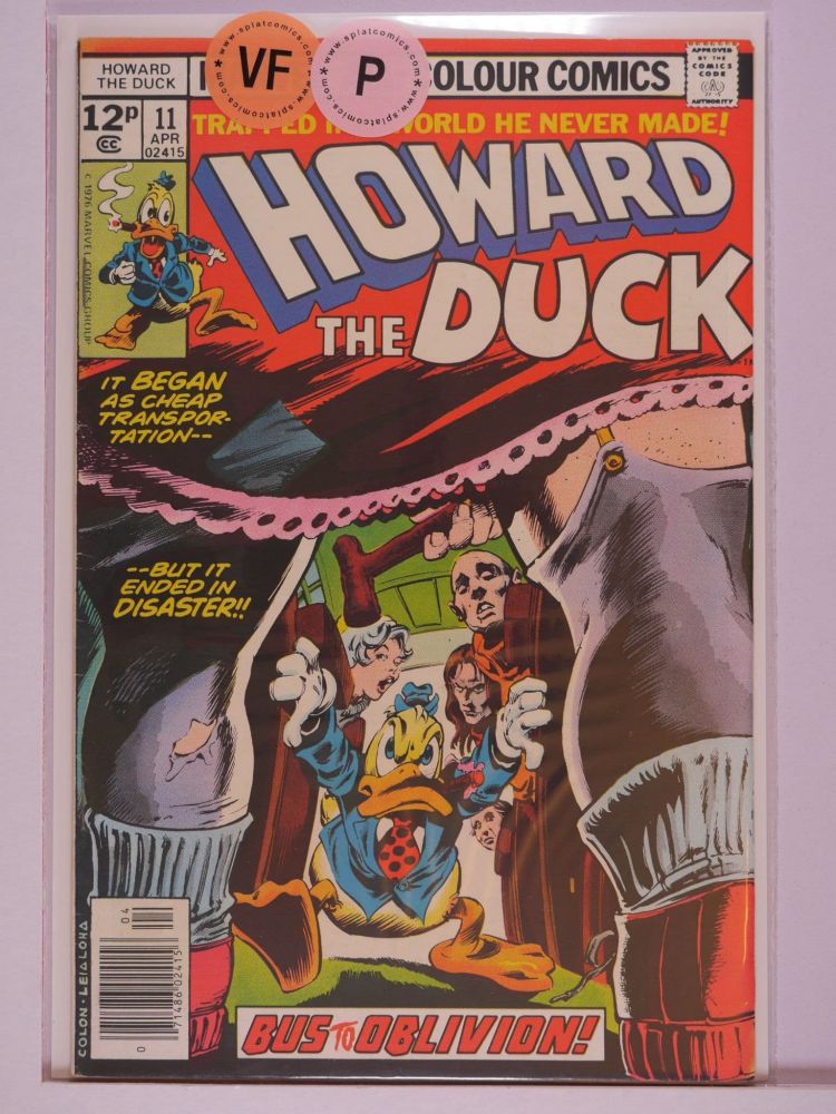 HOWARD THE DUCK (1976) Volume 1: # 0011 VF PENCE